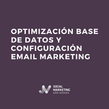 Configuración nueva cuenta de Email Marketing configuración herramienta email marketing