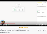 ¿Cómo crear un Lead Magnet con MailerLite? lead magnet mailerlite