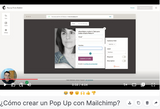 ¿Cómo crear una ventana emergente o Pop Up con MailChimp? pop up mailchimp